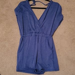 Cute Blue Romper